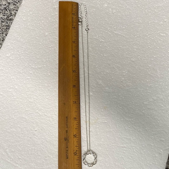 NWOT VTG Jewelry by Avon, Infinity Necklace In Support Against Domestic Violence - Picture 12 of 13